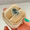 Anillo Cianita Musgo N°15