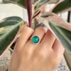 Anillo Crisocola Griego N° 11