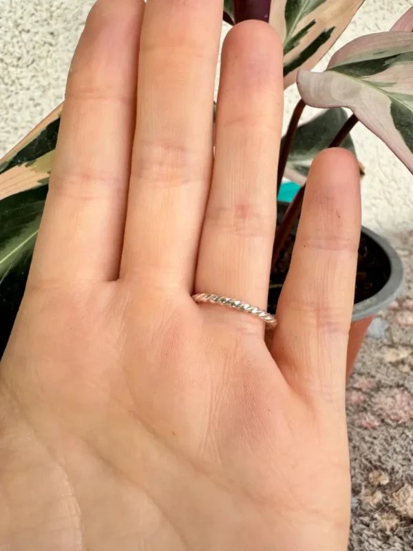 Anillo Crisocola Griego N° 11
