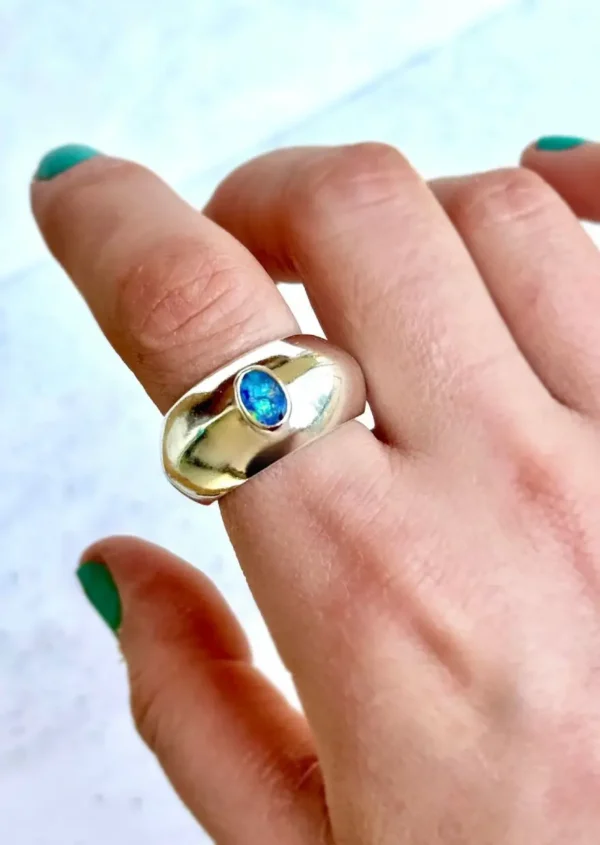 Anillo Ópalo Bombe N° 17