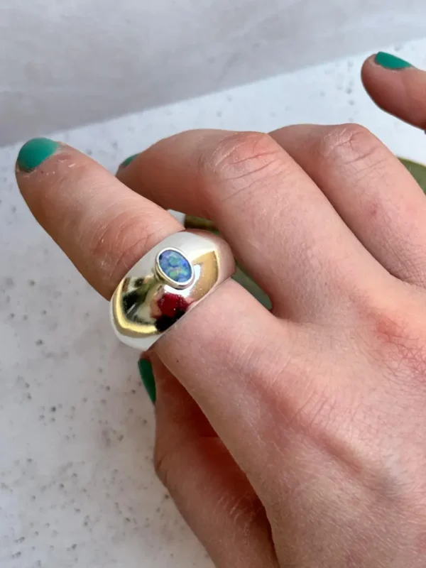 Anillo Ópalo Bombe N° 17