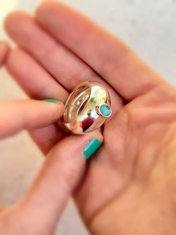 Anillo Ópalo Bombe N° 17