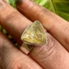Anillo Cuarzo Turmalinado N° 15