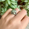 Anillo Turquesa Tibetana N° 13