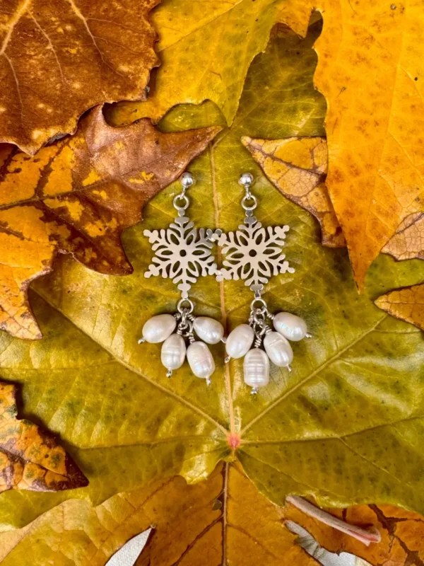 Aros Copos de Nieve