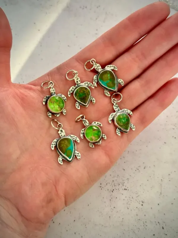 Colgantes Tortugas Turquesa