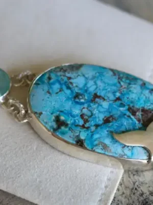 Colgante Azul Profundo