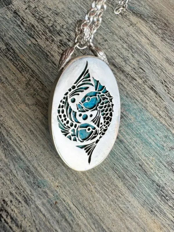 Colgante Turquesa Tibetana Zen