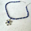 Collar Zafiro y Lapislázuli