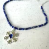 Collar Zafiro y Lapislázuli
