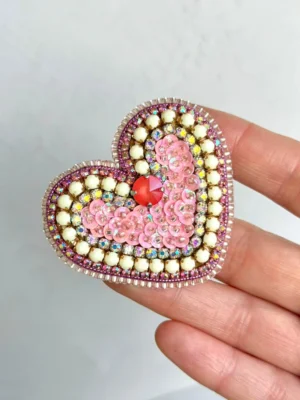 corazon-prendedor-amarillo-rosa Corazón Camelia (Prendedor)