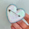 Corazón Bugambilia (Prendedor)