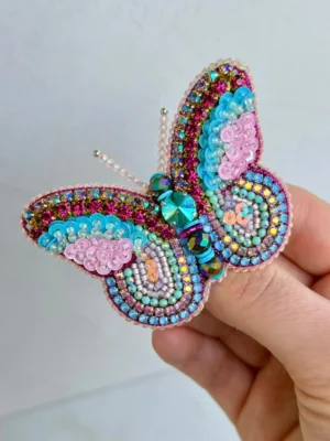 Mariposa Aurora (Prendedor)